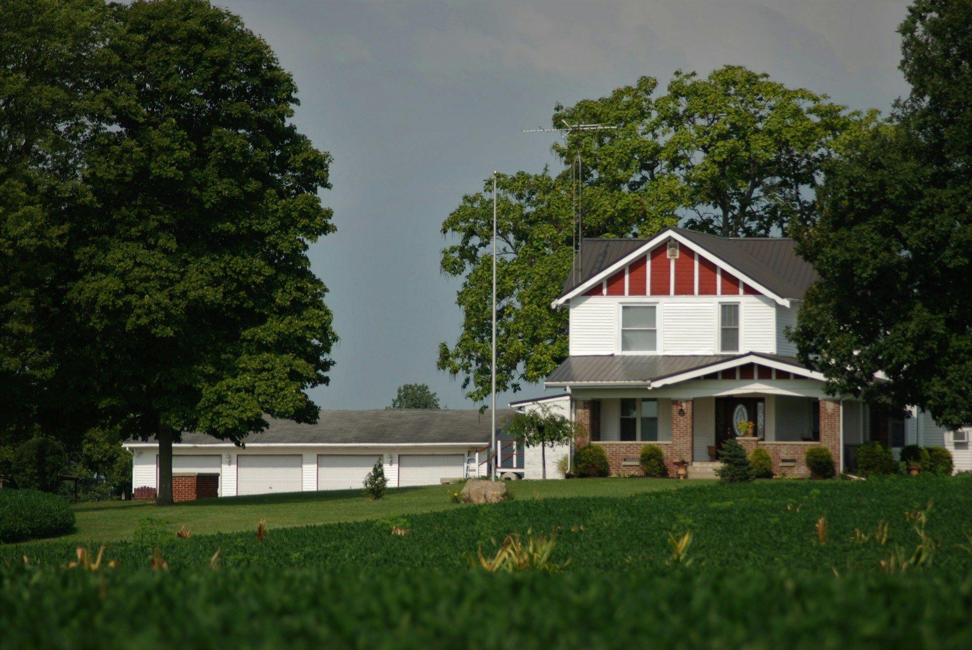 Rural home.